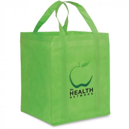 Large Heavy Duty Enviro-Shopper - Lime green